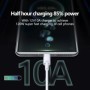 3 uds 100W 10A USB tipo C Cable USB línea de carga súper rápida para X