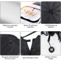 Oziral Parasol Parabrisas Delantero para Coche, Paraguas Parasol Coche, Evita Arañazos Parasol Plegable Protección UV Paraguas