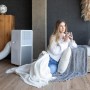 Cecotec ForceClima 9450 Style Heating Portable Air Conditioner with Remote Control and Heat Pump, 9000 BTU, Touchscreen, LED