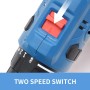 HERZO Taladro/Atornillador Configuración de 2 velocidades 300W 20 + 1 Par con 4M de Longitud Del Cable Bueno Para Daily Inicio