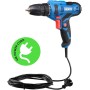 HERZO Taladro/Atornillador Configuración de 2 velocidades 300W 20 + 1 Par con 4M de Longitud Del Cable Bueno Para Daily Inicio