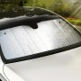 AUTOZOCO Parasol para ventanilla, Protector Solar para Ventana Coche, Parasol para automóvil, Universal, Medidas 38.5 x 44 cm,