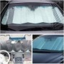 AUTOZOCO Parasol para ventanilla, Protector Solar para Ventana Coche, Parasol para automóvil, Universal, Medidas 38.5 x 44 cm,