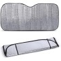 AUTOZOCO Parasol para ventanilla, Protector Solar para Ventana Coche, Parasol para automóvil, Universal, Medidas 38.5 x 44 cm,