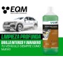 EQM - ECO-105 - Champú concentrado para coche - 1L - + 50 LAVADOS - Limpieza rápida y protección de la pintura gracias a su pH