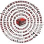 Einhell Taladro percutor con batería de 2,5 Ah TE-CD 18/2 Li +22 (1x2,5 Ah) PXC (iones de Li, 18 V, 44 Nm, engranaje de 2