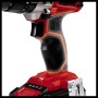 Einhell Taladro percutor con batería de 2,5 Ah TE-CD 18/2 Li +22 (1x2,5 Ah) PXC (iones de Li, 18 V, 44 Nm, engranaje de 2