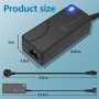 PAEBAI+ 65W Cargador para Acer Chromebook 11 13 14 15 R11 CB3 CB5 C740 C720 C720p C738T C731 Aspire One AO1-131-C7DW C9PM