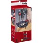 kwb | Soporte de Taladro con Cuello Europeo de 43mm | Soporte de Mango | Taladro móvil para atornilladores sin Cable con Soporte
