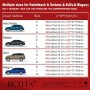 BEXITA Funda de Coche Exterior Funda para Coche de Impermeable A Prueba de Polvo A Prueba de Nieve Protección UV para Hatchback