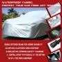 BEXITA Funda de Coche Exterior Funda para Coche de Impermeable A Prueba de Polvo A Prueba de Nieve Protección UV para Hatchback