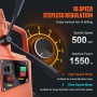 VEVOR Taladro de Núcleo Magnético 1550W Taladrador Magnético Profesional 13000N 500rpm Taladro Magnético Portátil Profundidad