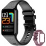 Smartwatch, Reloj Inteligente Hombre Mujer, 1,47" Reloj Inteligente Mujer, Diseño Fino, Oxímetro, Podómetro, Sueño, Pulsometro,