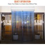 VEVOR Commercial Indoor Air Curtain 3ft 2 Speed 1528m³/h Air Curtains for Doors Indoor Fan Over Door with Heavy Duty Limit