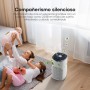 GOAMGE Home Air Purifier 120㎡, CADR 300m³/h, APP Control, Voice Control, Air Quality Indicator and Auto Mode, Prevent Pollen,