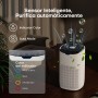 GOAMGE Home Air Purifier 120㎡, CADR 300m³/h, APP Control, Voice Control, Air Quality Indicator and Auto Mode, Prevent Pollen,