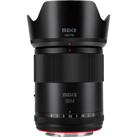 Meike 33mm F1.4 Auto Focus Motor paso a paso STM APS-C Lente compatible con cámaras Sony E Mount FX30 A6400 A5000 A5100 A6000