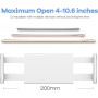 TOVARIN Soporte Móvil con Cuello de Cisne 360° para Móvil, Ajustable para Mesa o Escritorio, para iPhone 16 15 Pro MAX Huawei