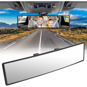 URAQT Espejo Retrovisor, Espejos Interiores Universal, Espejo de Antideslumbrante, Espejo Retrovisor Panorámico para Automóvil,