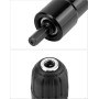 QWORK® portabrocas de 90 grados, accesorio para taladro angular, rango de sujeción 0.8-10 mm, adaptador para taladro angular