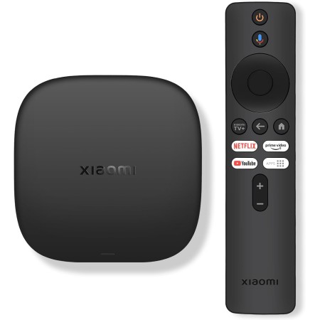 Xiaomi TV Box S (3nd Gen), 4K Ultra HD Streaming Media Player, 2GB RAM, 32GB Memoria Smart TV Box, Soporta Google TV, Dolby