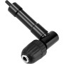 QWORK® portabrocas de 90 grados, accesorio para taladro angular, rango de sujeción 0.8-10 mm, adaptador para taladro angular