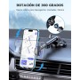 CIRYCASE Soporte Movil Coche, [Succión Ultra Potente] Suporte Telemovel Carro Universal, Parabrisas & Salpicadero Porta Movil