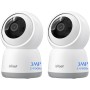 ieGeek 2.4/5GHz Camara Vigilancia WiFi Interior 2K 360°PTZ, Cámara Vigilancia Interior para Bebes/Mascotas/Seguridad Casa,