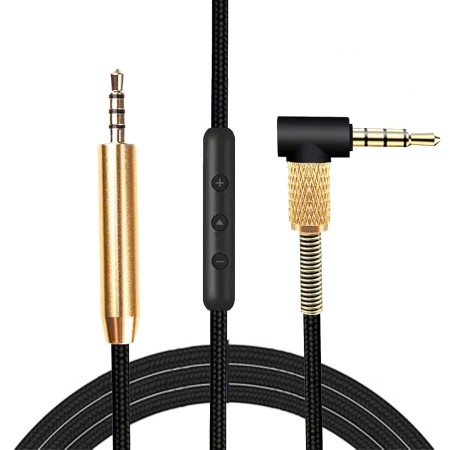 MICMXMO Cable de audio de repuesto compatible con auriculares Bose 700 QC45 QC35 QC25 AKG Y55 Y50 Y45BT cable auxiliar de 3,5 mm