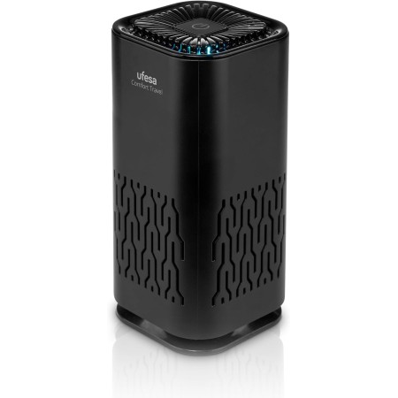 Ufesa Fresh Air PF5500 Air Purifier with 4-Layer Filtration System: Pre Filter + Active Carbon + HEPA 13 + Ionized, Up to 60 m²,