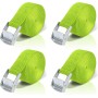 Correa de Amarre 35CM, 10 Piezas Cinchas de Amarre con Correas Tensoras de Presión, Cinturón Tensor de Carraca con Hebilla para