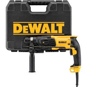 DEWALT D25133K-QS - Martillo Ligero Combinado 800 W 2.6J SDS-Plus, 3 modos, Empuñadura lateral multiposición, Tope de