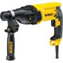 DEWALT D25133K-QS - Martillo Ligero Combinado 800 W 2.6J SDS-Plus, 3 modos, Empuñadura lateral multiposición, Tope de