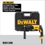 DEWALT D25133K-QS - Martillo Ligero Combinado 800 W 2.6J SDS-Plus, 3 modos, Empuñadura lateral multiposición, Tope de