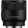 Sony SEL50M28.SYX - Lente Prime Macro Montura E de 55mm F2,8 Negro