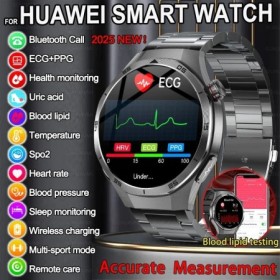 2025 nuevo para HUAWEI DT5 reloj inteligente de grasa en sangre ECG ox