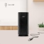 Ufesa Fresh Air PF5500 Air Purifier with 4-Layer Filtration System: Pre Filter + Active Carbon + HEPA 13 + Ionized, Up to 60 m²,