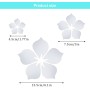 QEXUJOW Espejos de pared,18 piezas de pegatinas de espejo para pared, pegatinas de pared de arte DIY para decoración de fondo en