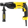DEWALT D25133K-QS - Martillo Ligero Combinado 800 W 2.6J SDS-Plus, 3 modos, Empuñadura lateral multiposición, Tope de