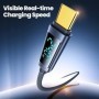 Toocki 240W USB C a USB tipo C Cable de pantalla PD3.1 carga súper ráp