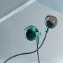 Auriculares duraderos para juegos tipo C, intrauditivos manos libres, 