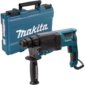 Makita HR2630 - Martillo rotativo combinado (26Mm, 230-240 V, 800 W, 0-1.200 Rpm, 40 posiciones)