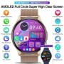 Para Xiaomi Huawei 1,43 pulgadas Bluetooth llamada Smartwatch mujeres 