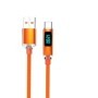 JINMUXI 120W USB A a tipo C Cable de carga súper rápido pantalla Digit