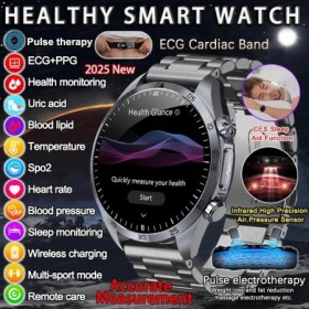 2025 nuevo para HUAWEI terapia de pulso reloj inteligente ECG ácido úr