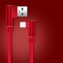 Cable USB C de codo de 90 grados 5A 40W Cable de datos tipo C de carga