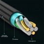 Cable USB C de codo de 90 grados 5A 40W Cable de datos tipo C de carga