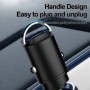 Mini cargador de coche de 200W, carga rápida para IPhone QC3.0 Mini PD
