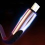 Cable USB tipo C de aleación de Zinc 3A, cargador de TYPE-C de datos d