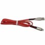Cable USB tipo C de aleación de Zinc 3A, cargador de TYPE-C de datos d